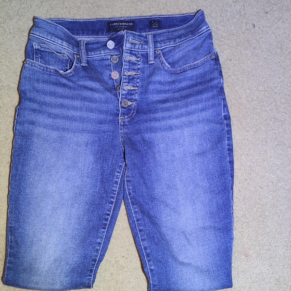 Lucky Brand Women's Size 4 Ankle Jeans in Indigo